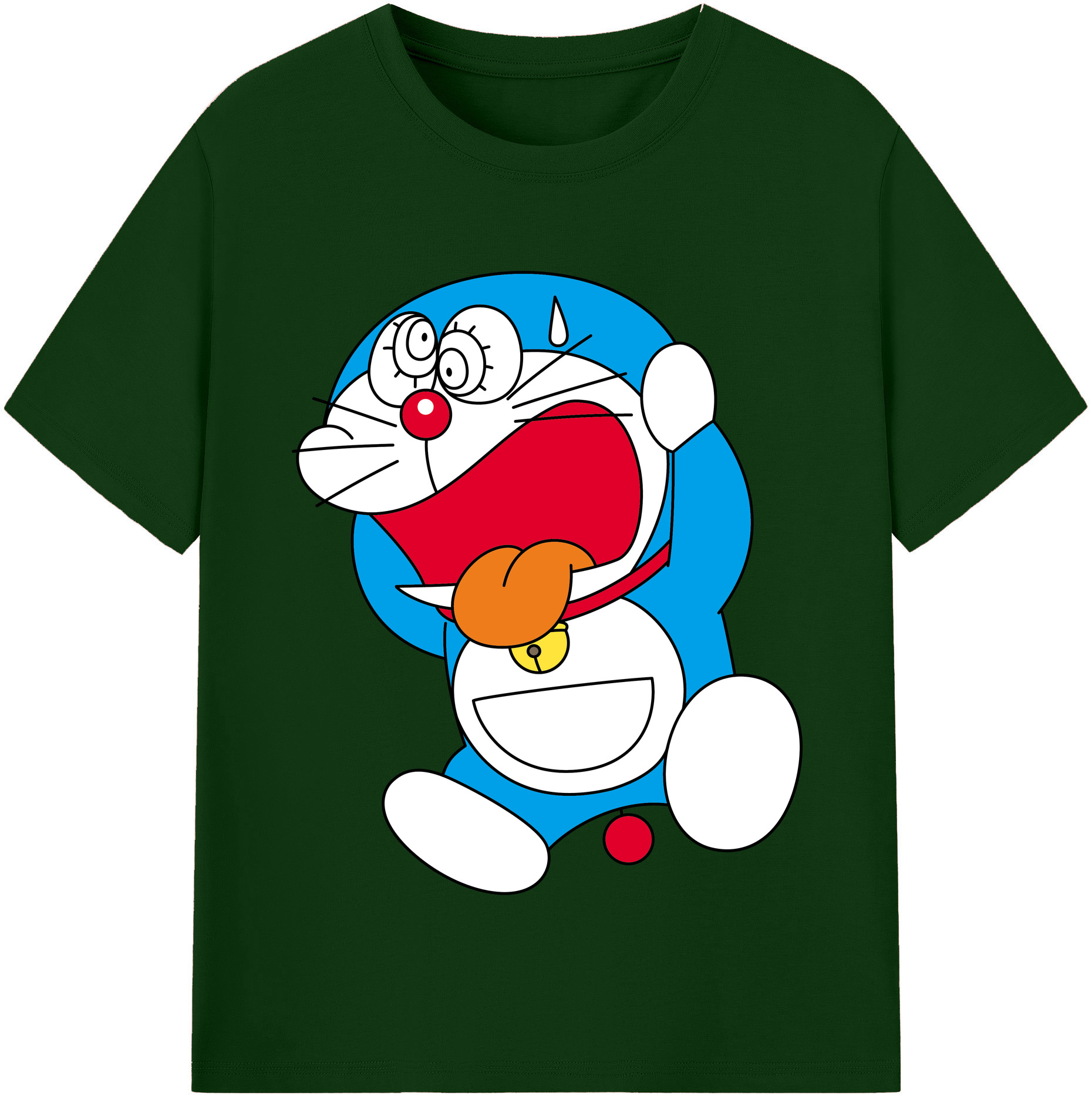 （画像用） ドラえもん Doraemon 綿100％半袖Tシャツ（フロントプリント）